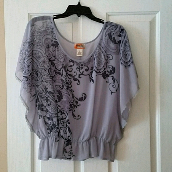 Mudd Angel cut top, junior L - Picture 2 of 3